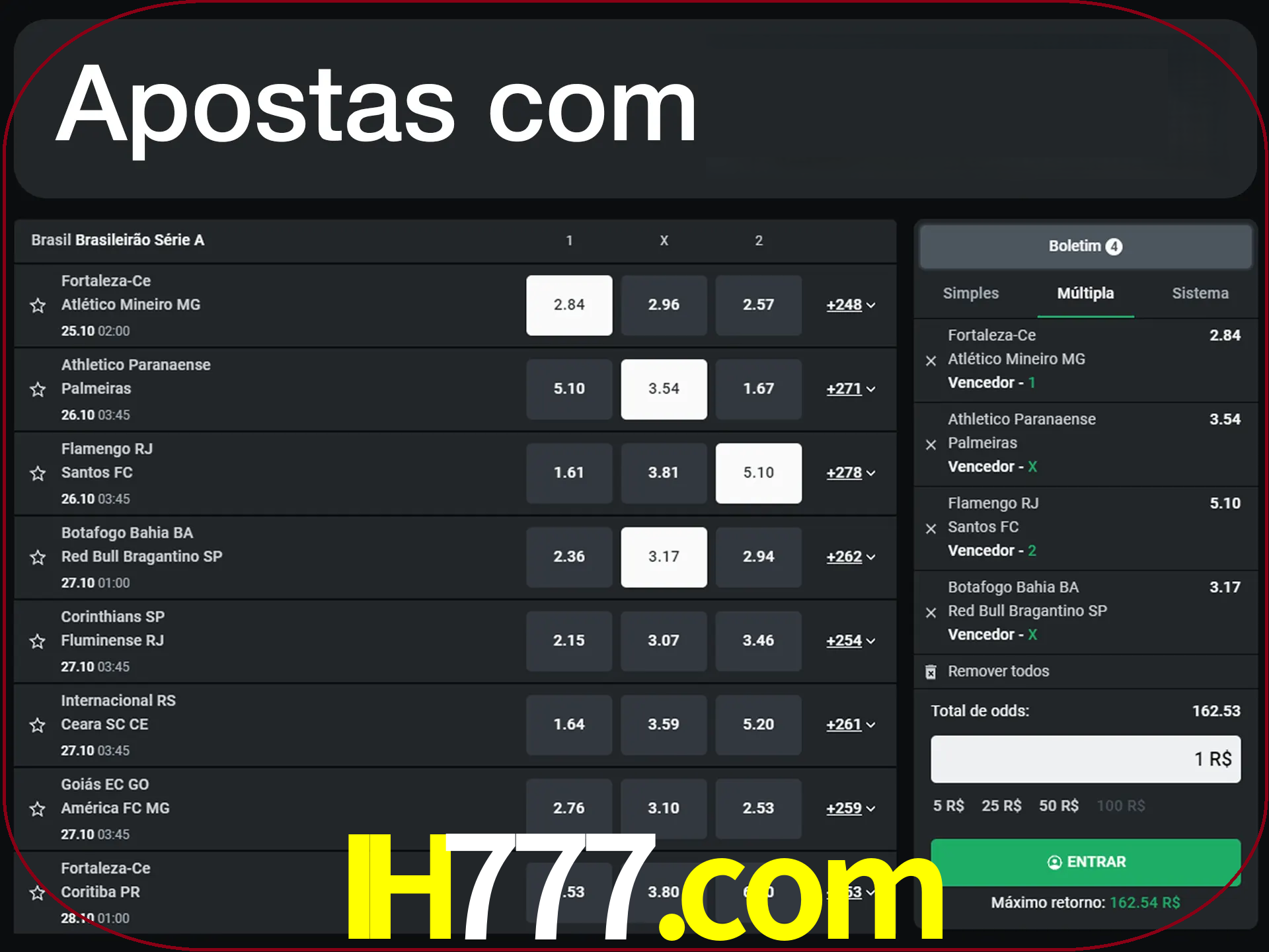 Aposte em vários diciplines com LeonBet.