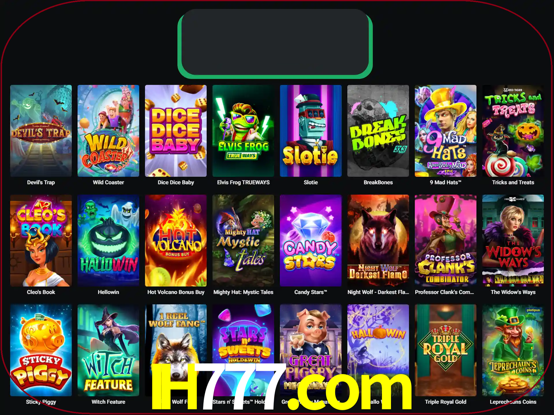 Procure por seus amados jogos de slot.